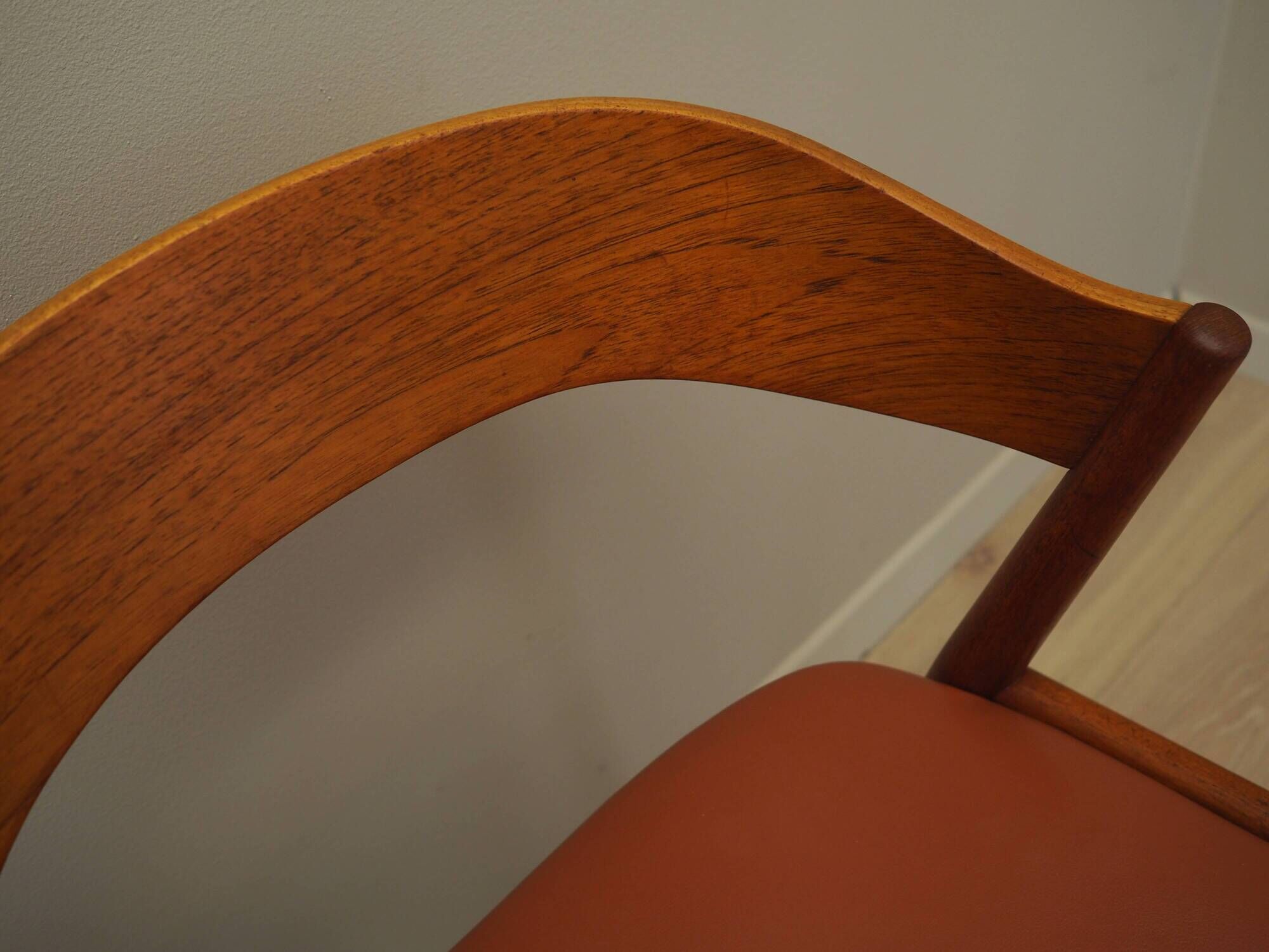 Set of four teak chairs, Danish design, 1970s, manufacture: Korup Stolefabr