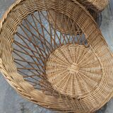 3-piece rattan lounge set