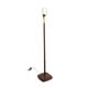 Scandinavian rosewood floor lamp, Möllers Armaturfabrik, Sweden, 1960