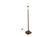 Scandinavian rosewood floor lamp, Möllers Armaturfabrik, Sweden, 1960