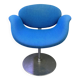 Chaise Little Tulip de Pierre Paulin bleu