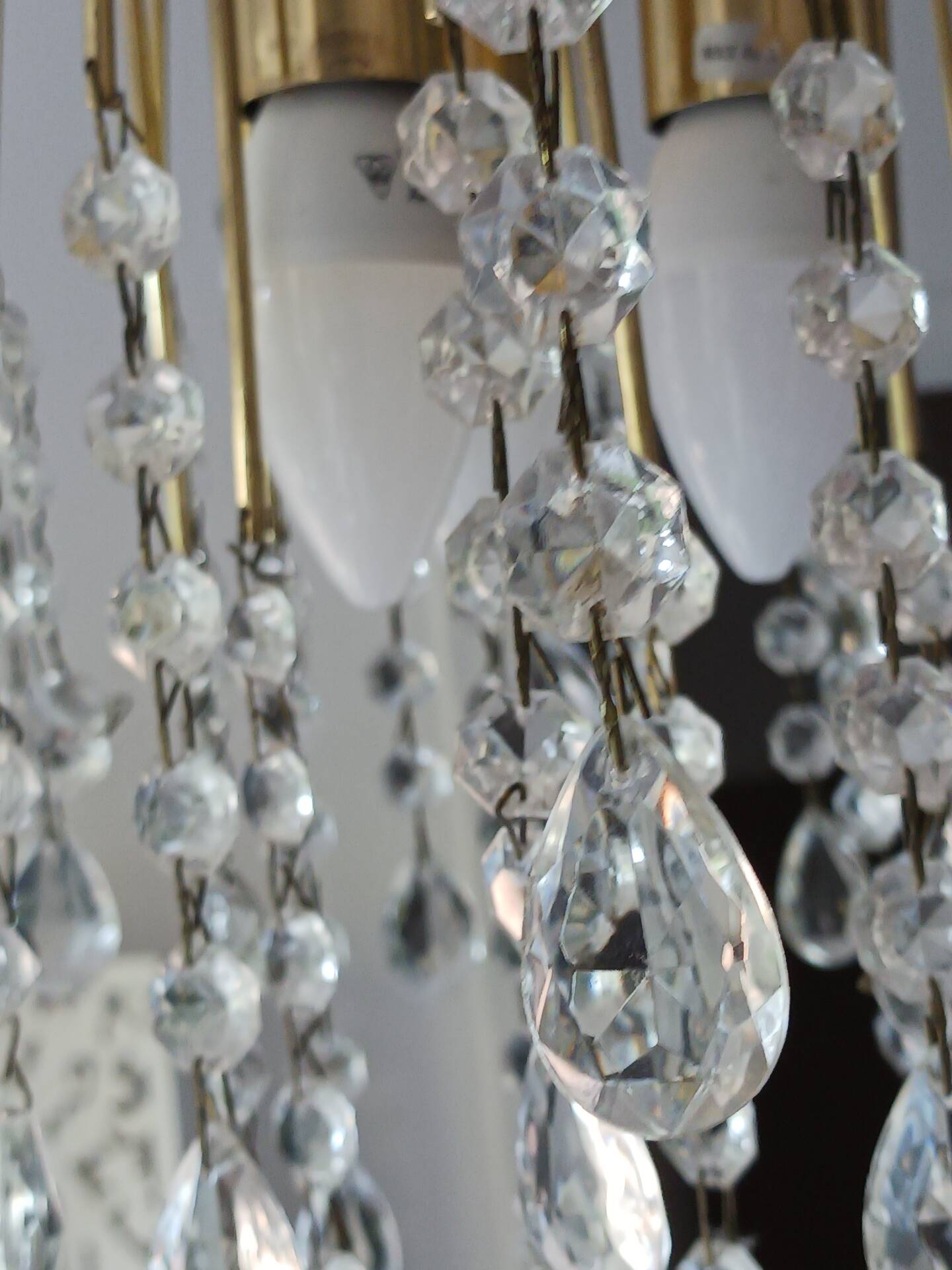 Italian vintage 70's chandelier