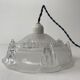 Lot 3 old pendant lamps ezan art-deco