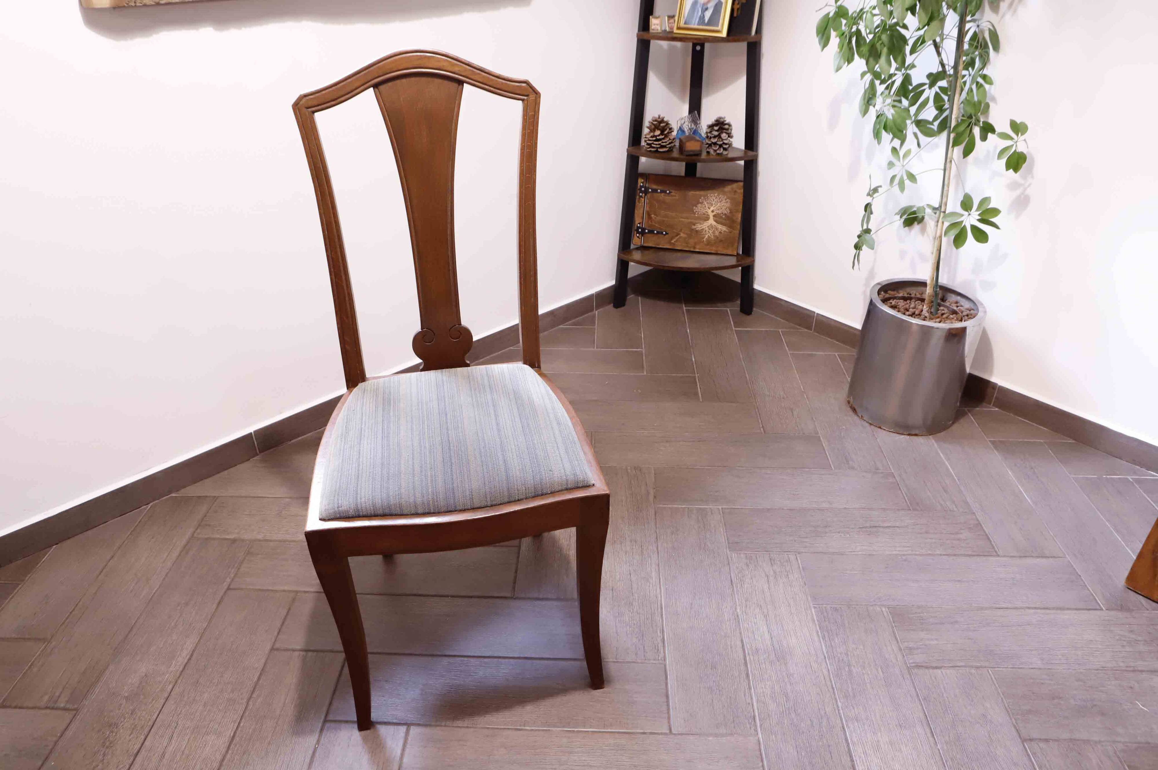 Set of 4 Art Nouveau dining chairs
