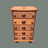high chest of drawers Charles Dudouyt style 1940