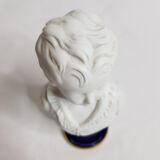 Porcelain biscuit busts, child, Alexandre Brongniart after Houdon