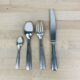 Housewife Ravinet d'Enfert model Navarre art deco silver metal 32 pieces