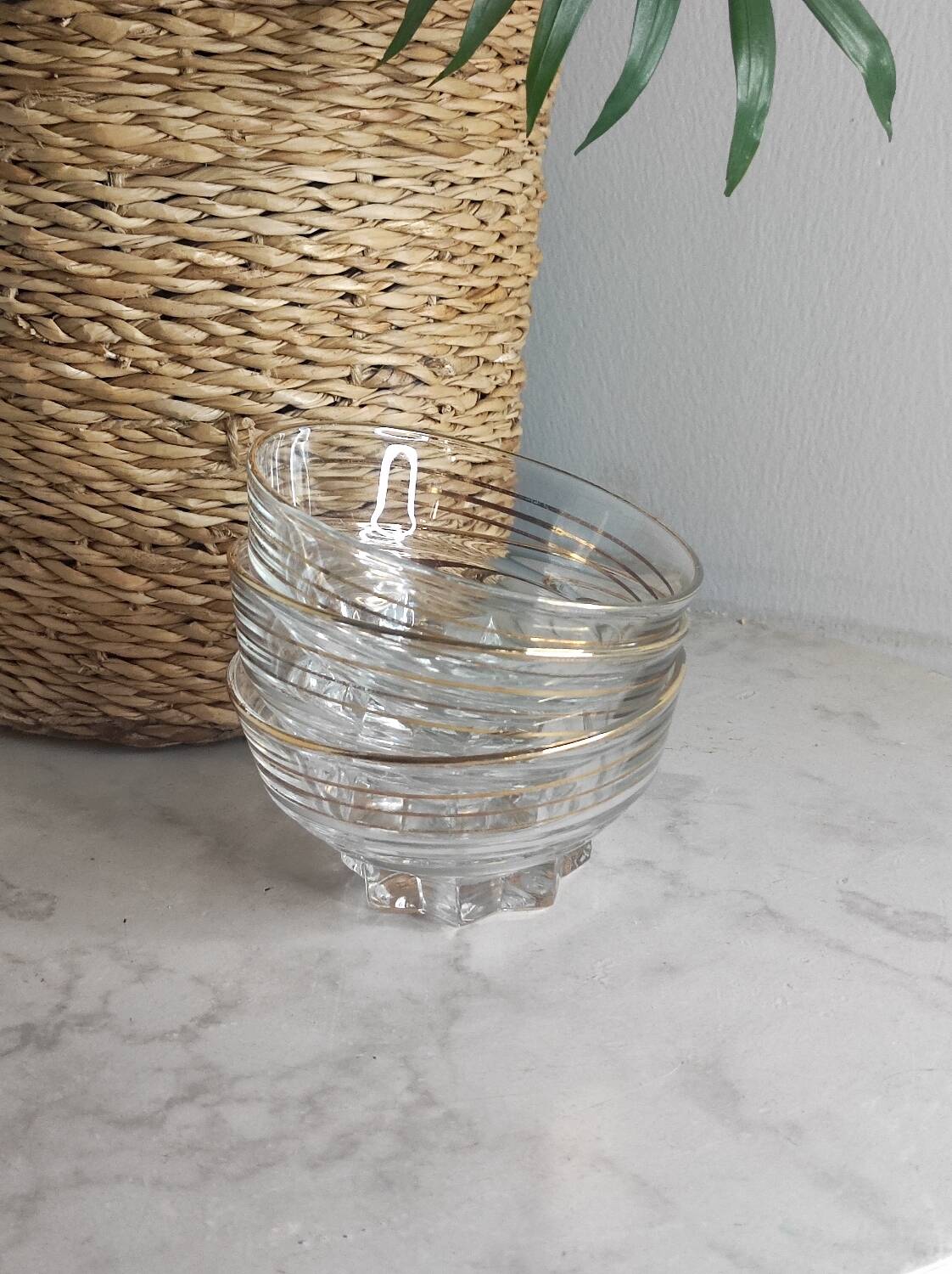 50s champagne glasses