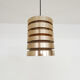 Granhaga Carl Thore Sweden brass pendant light from the 1960s