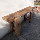 Old carpenter's workbench