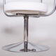 Pair of white swivel chairs - 1940s czechia