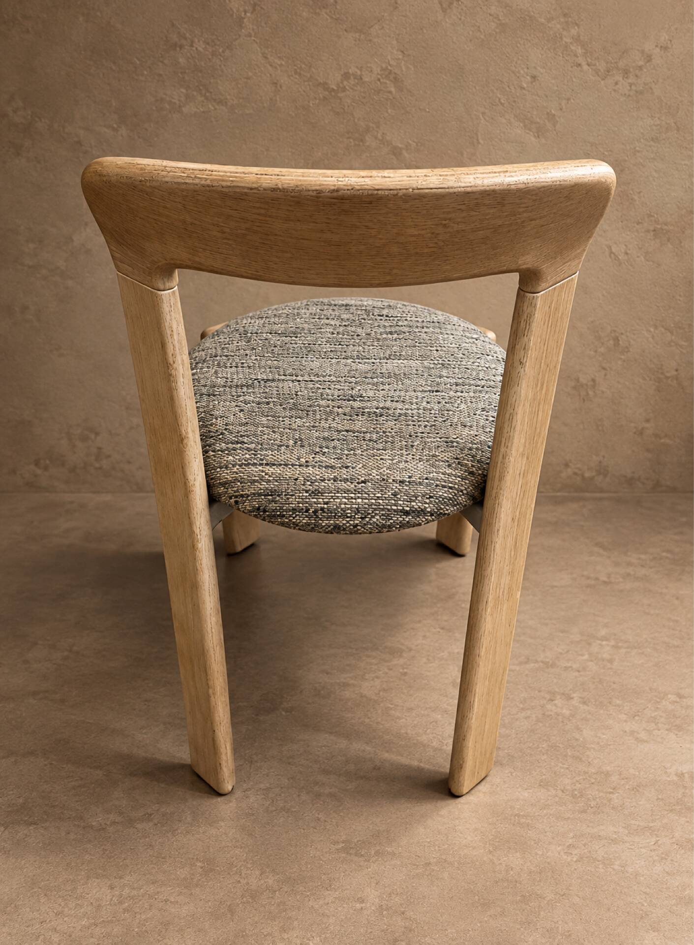 Set of 4 Bruno Rey model 3300 chairs.