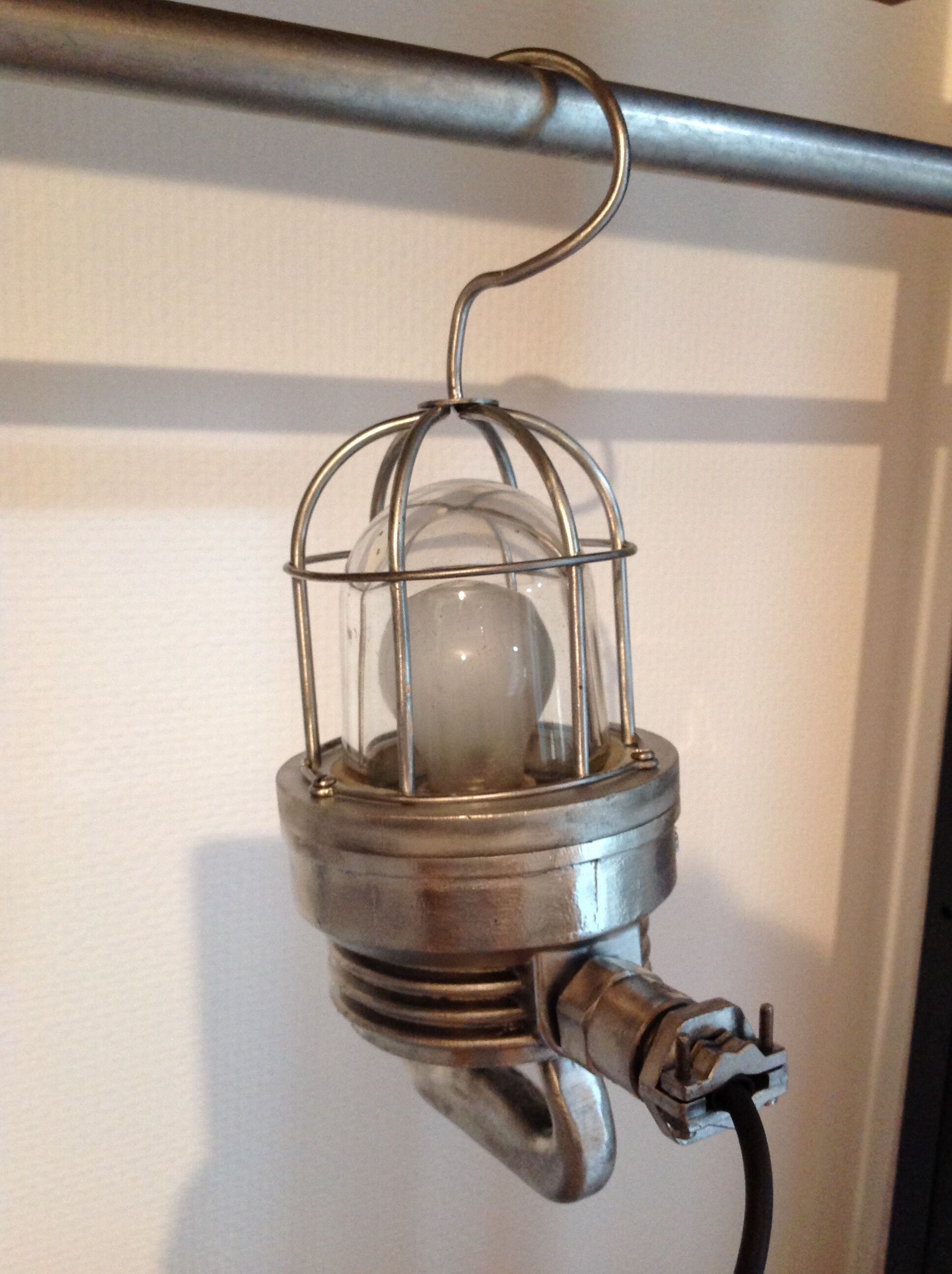 Legrand workshop walkman in industrial style aluminum