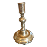 Bougeoir en bronze ancien Transition