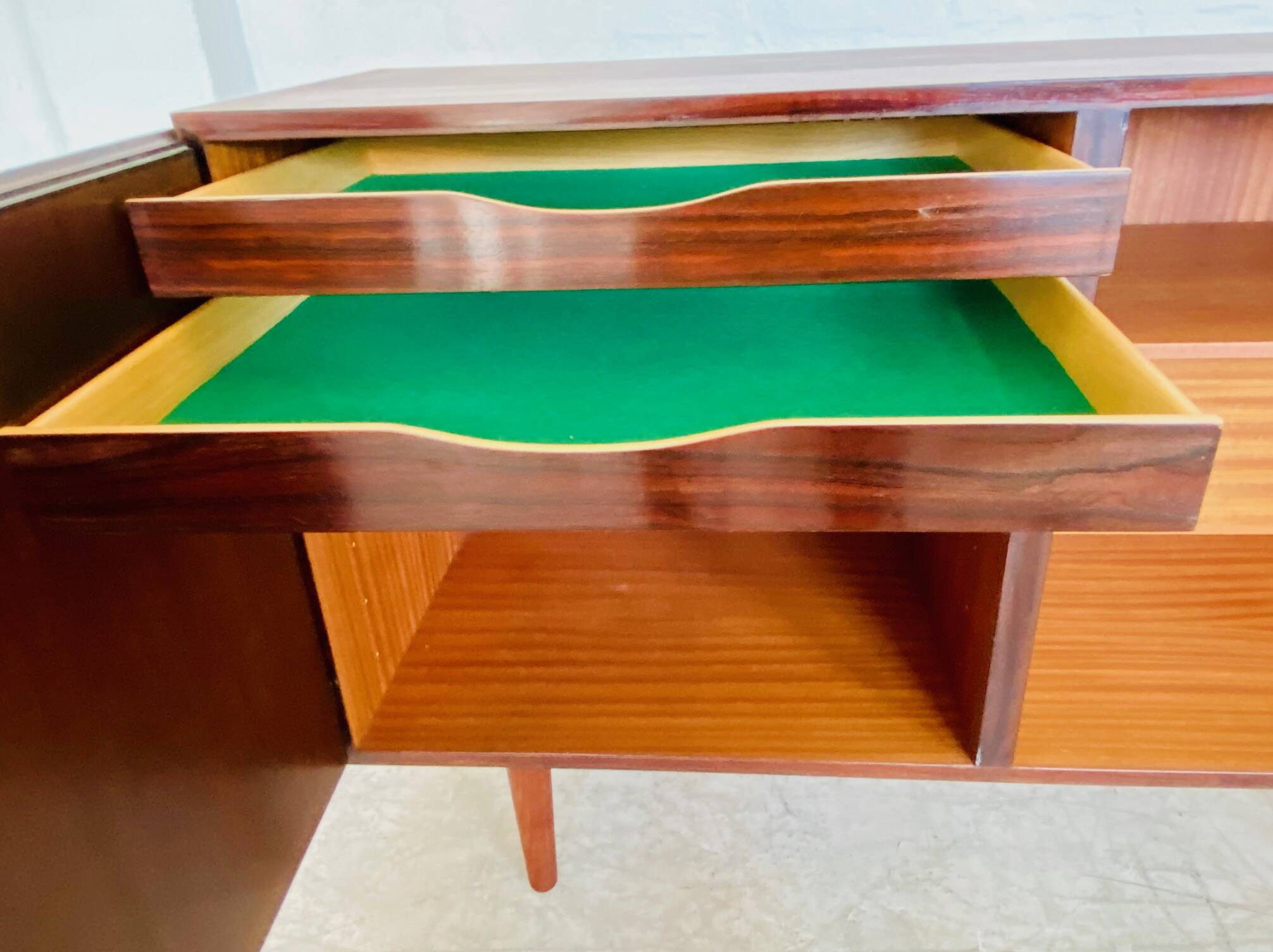 Vintage retro Danish mid-century rosewood sideboard by Gunni Omann, 1960s