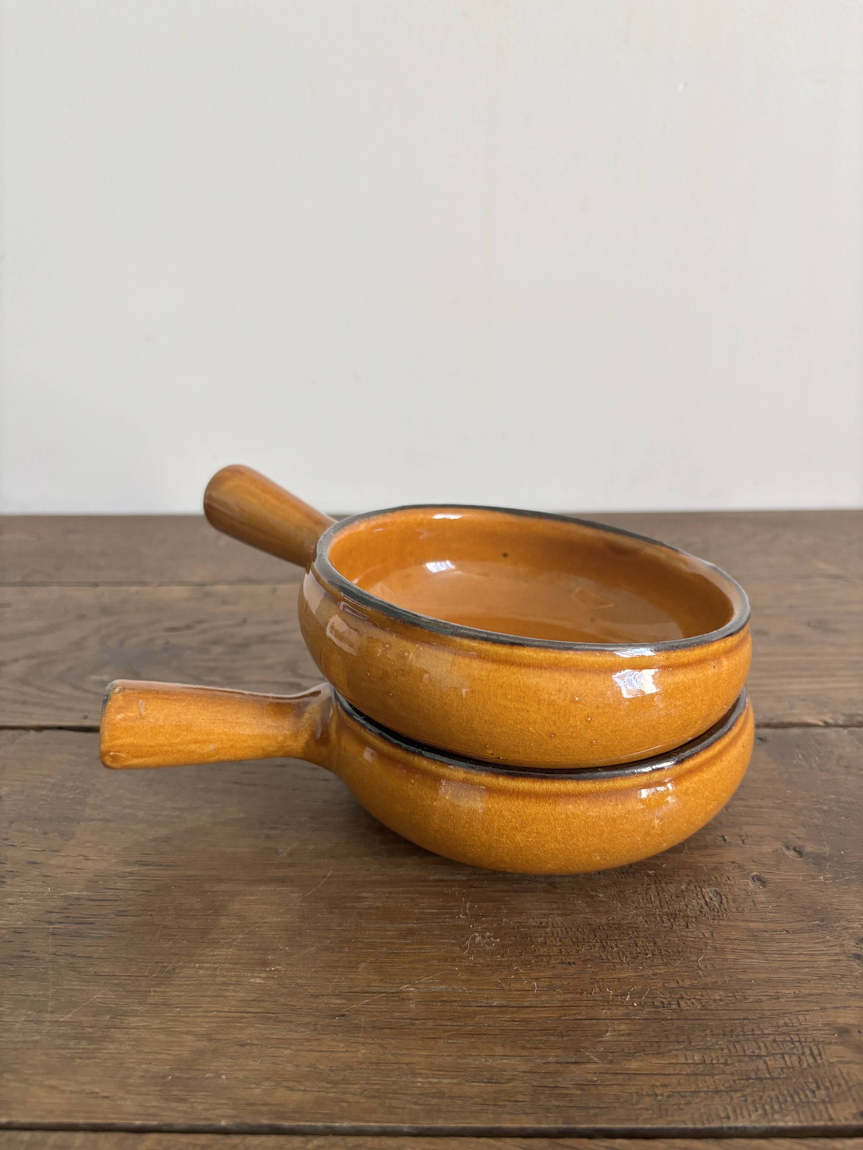 Ensemble de grès et céramiques vintage – Cuisine d'antan – Années 60-70
