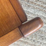Vintage elm bedside table