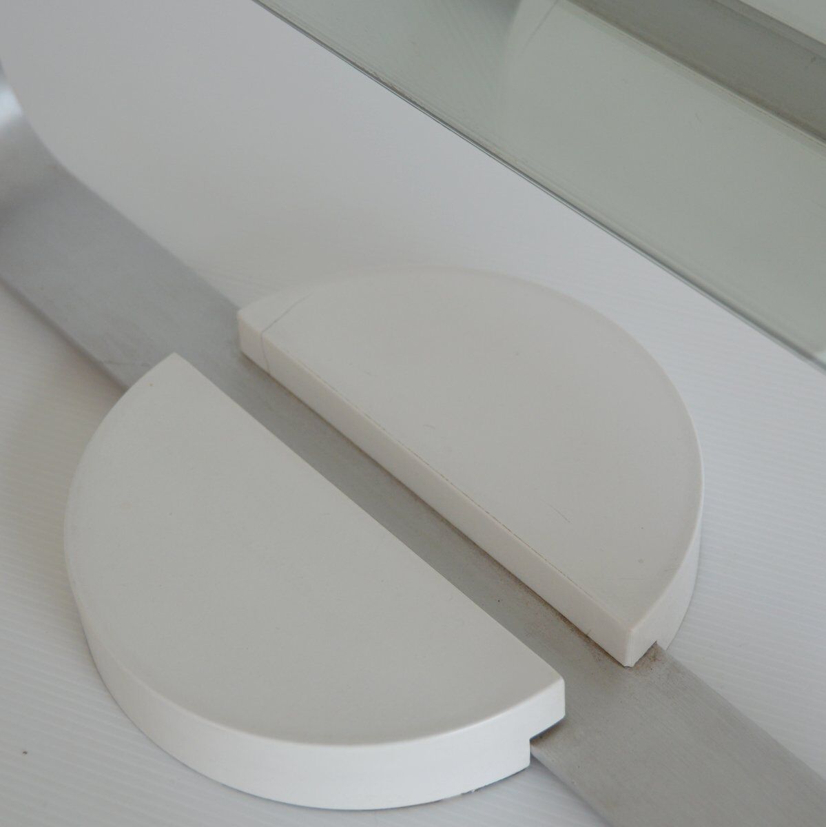 Mirror swivel 1970s 52x41cm