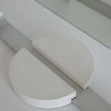 Mirror swivel 1970s 52x41cm