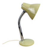Beige metal cocotte lamp, desk or wall light, 1960s