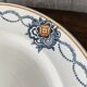 Ensemble 6 assiettes et 1 plat St Amand