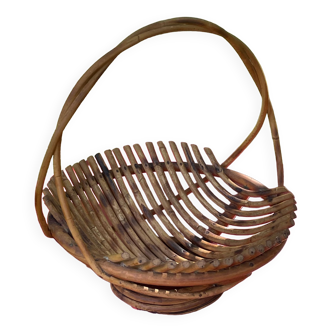 Wooden fruit basket 70s