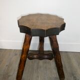 Solid wood tripod, mountain