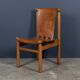 A SUPERB 20thC SET OF EIGHT ILMARI TAPIOVAARA LEATHER DINING CHAIRS c.1950