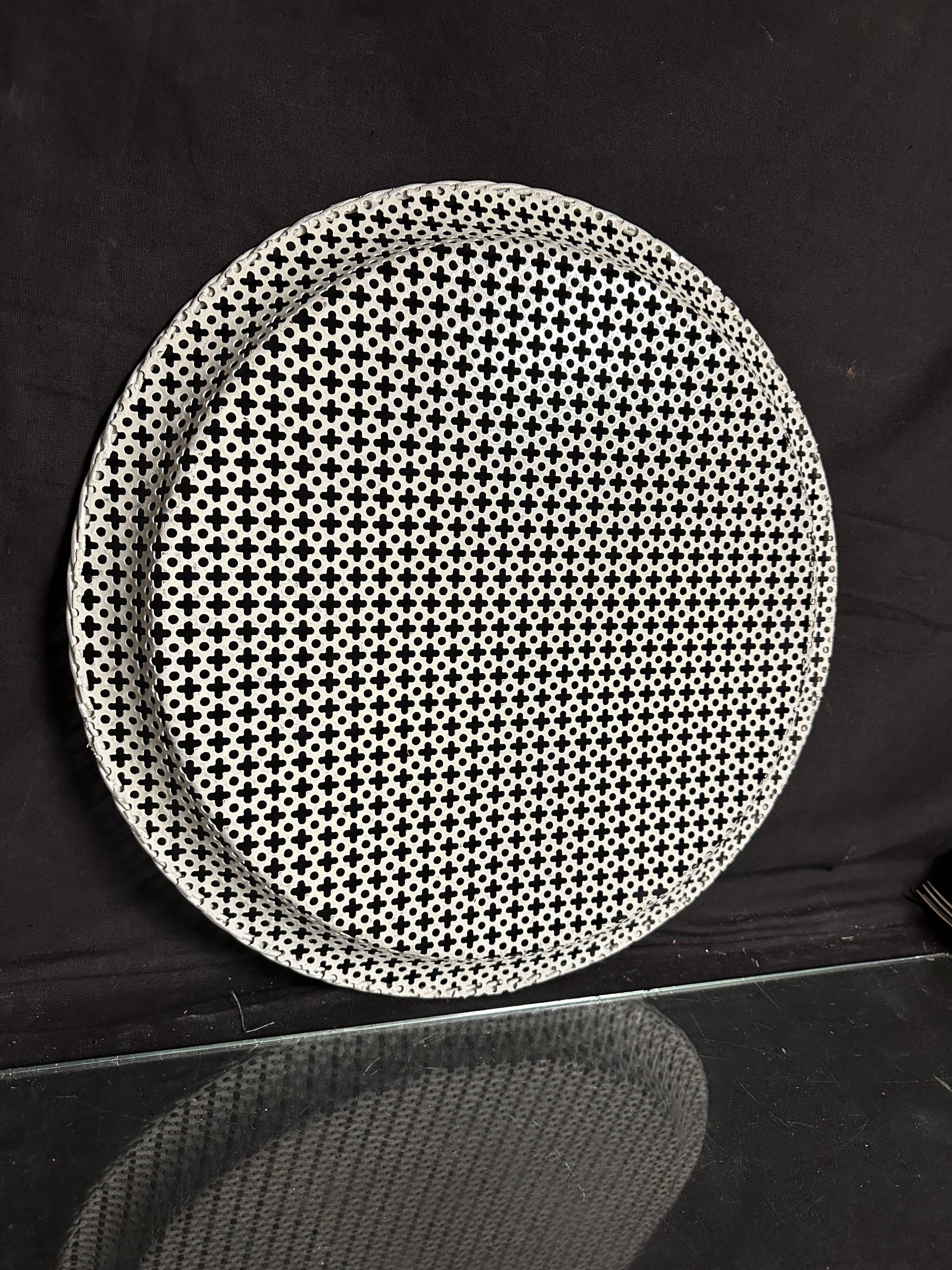 Mathieu MATEGOT perforated metal serving tray