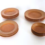 24-Piece Earthenware Dinner Set "Margherita" by Antonia Campi for Laveno