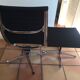 Ea116 lounger and its ottoman Ea125 Charles & Ray Eames for Herman Miller