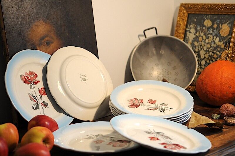 Lot plates Digoin Sarreguemines