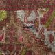 Vintage handwoven Turkmen Ersari oriental rug, 1950s.