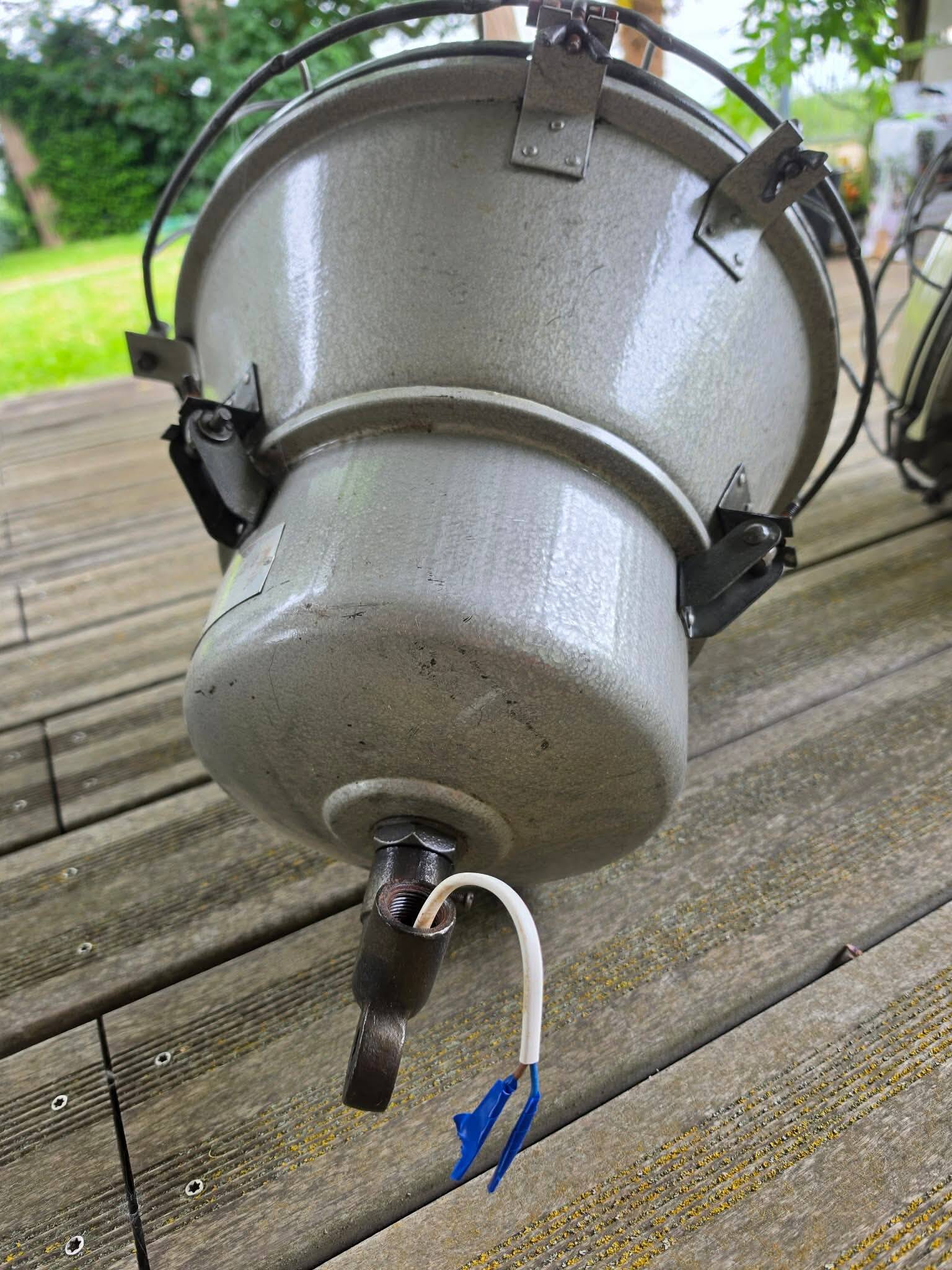 2 industrial lamps 1969