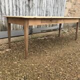Old pine farm table