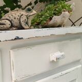 Rustic antique patinated sideboard