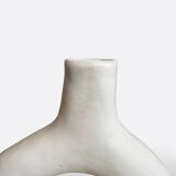 White ceramic vase