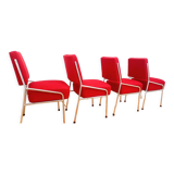 A set of four chairs designed by Hynek Gottwald, Czechoslovakia, Bauhaus