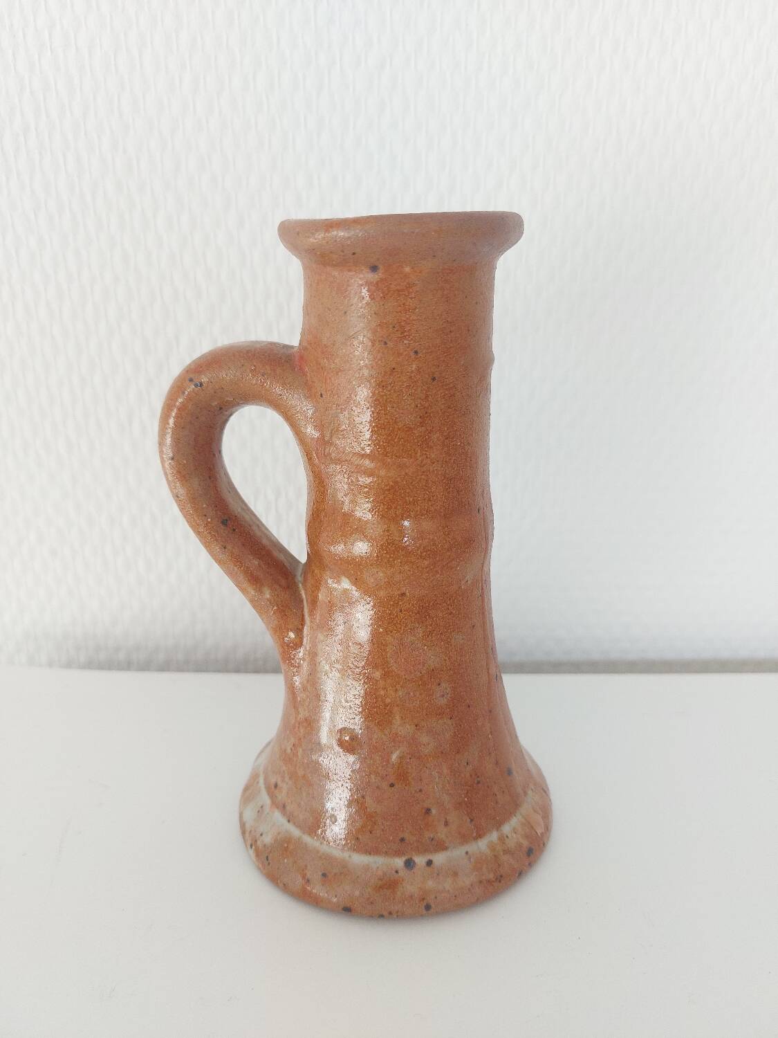 Set of 2 ceramic candle holders