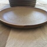 Lot of 8 flat sandstone plates