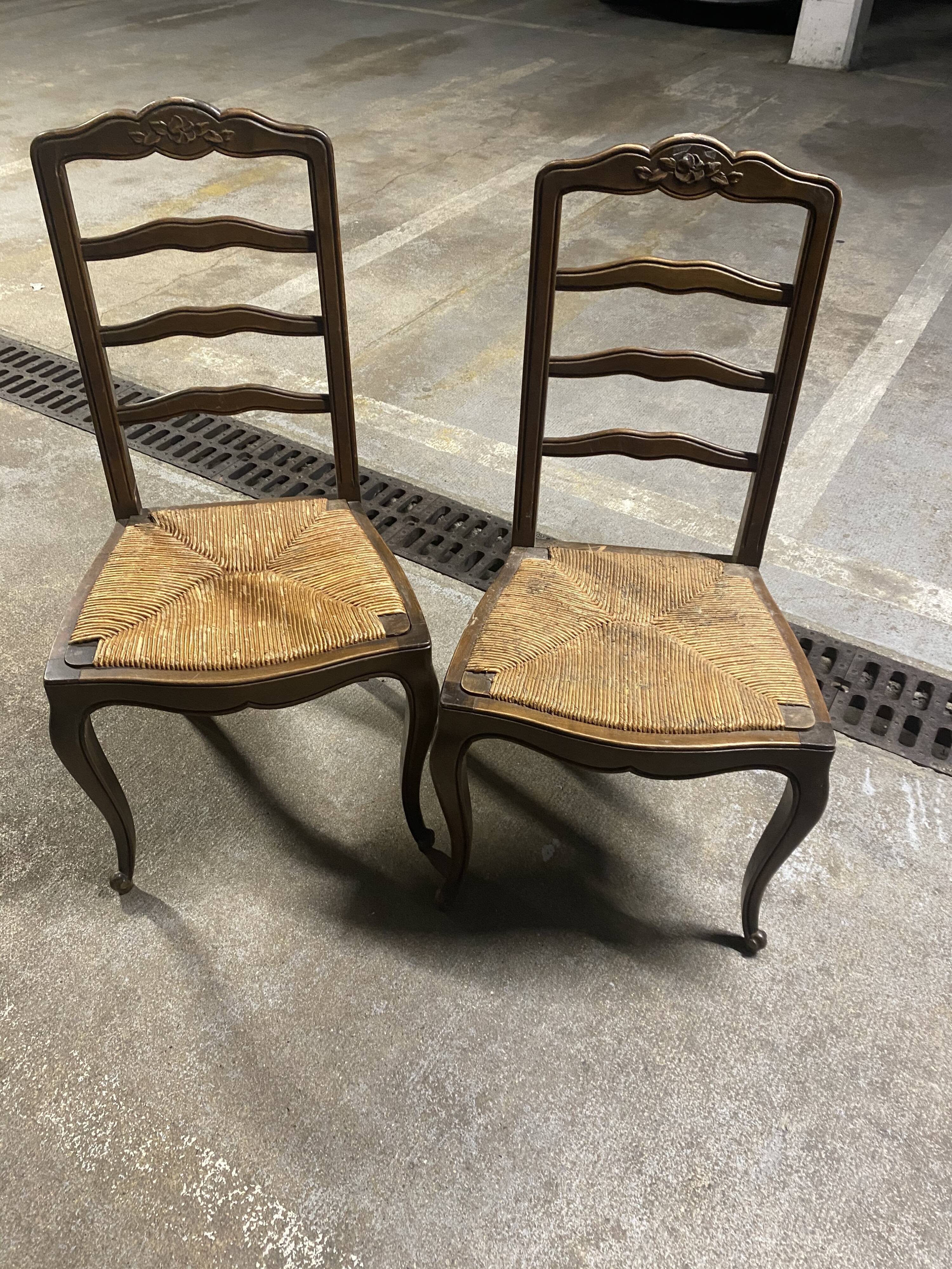 Louis XV style chairs