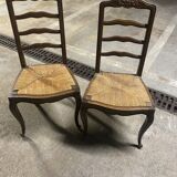Chaises style Louis XV