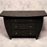 Commode David Lange - Bois Laqué - Ca 1970