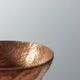Anthroposophical hand hammered metal vase