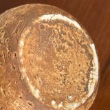 Modern West German ceramic vase from the mid-century by Ü-Keramik Übelacker, 1960s.