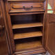 Rustic style low buffet with 3 doors
