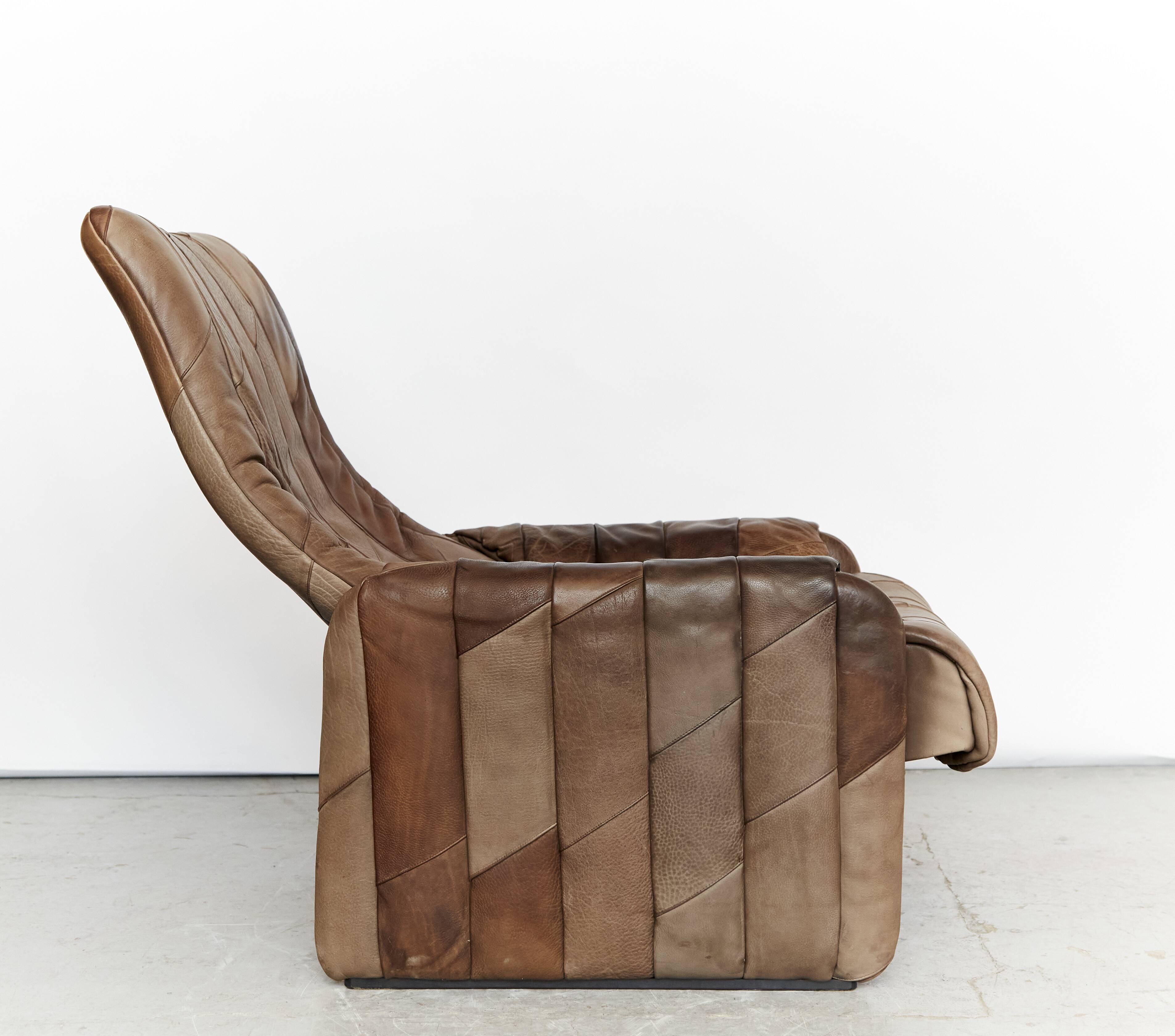 Fauteuil patchwork DS-50 de De Sede, années 1970
