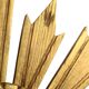 Vintage Wooden Sunburst Sun Mirror Convex France 51cm