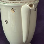 Cafetière, verseuse ancienne en faïence de Gien, modèle Valence