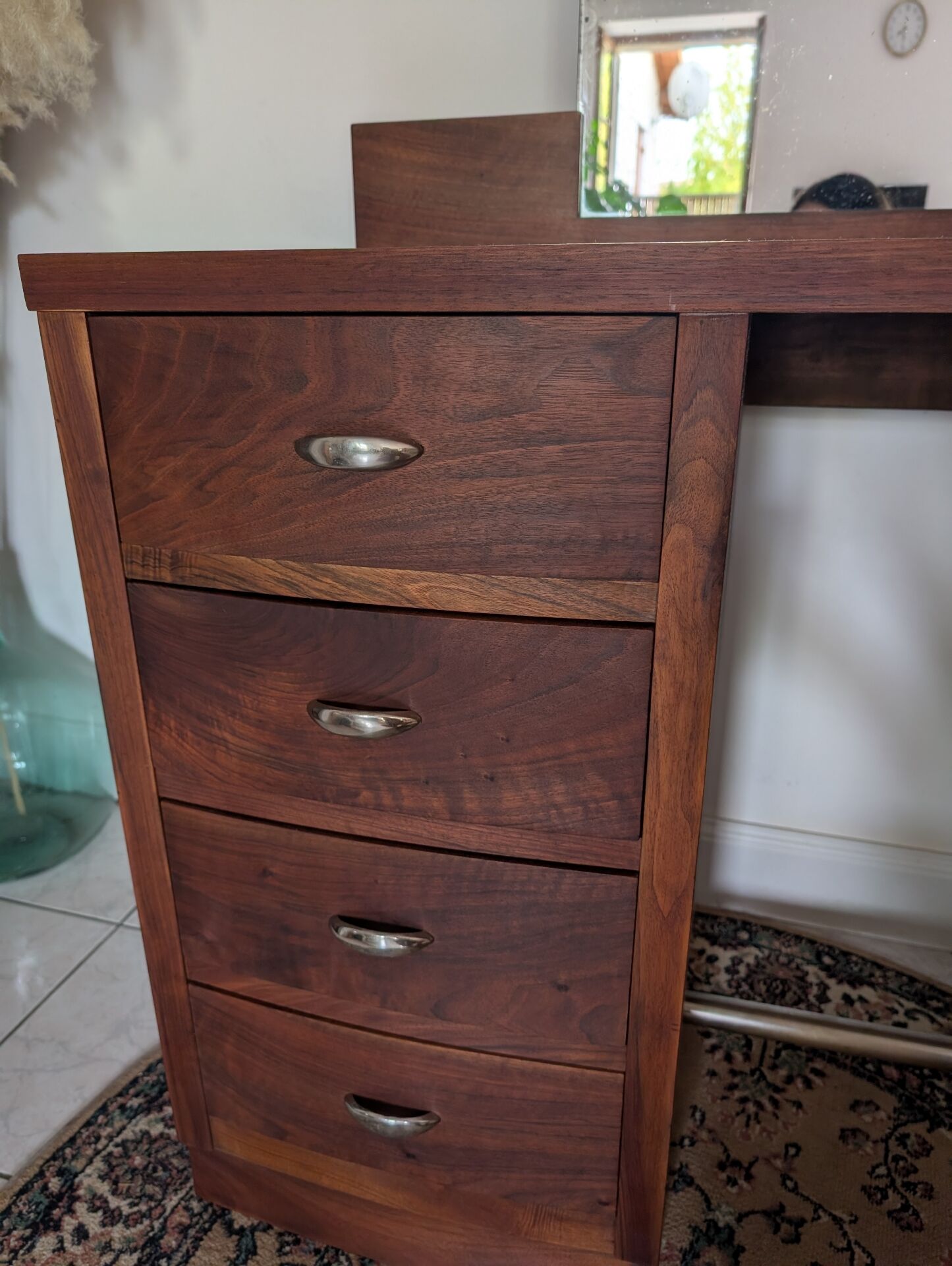Coiffure bureau modulable rénové art déco